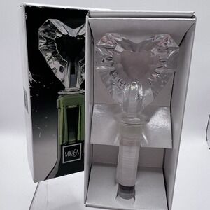Mikasa Heart Shaped Faceted Crystal Wine Bottle Stopper Venus